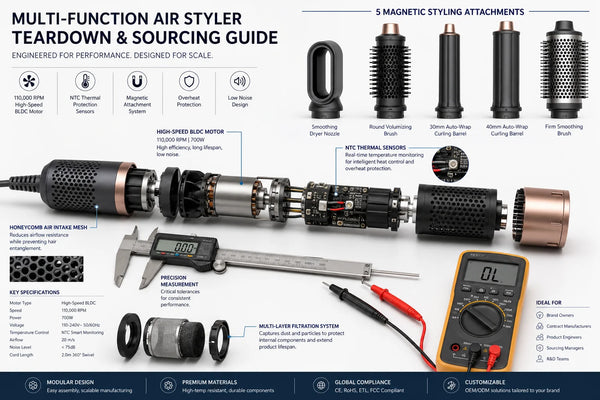 Sonic Electric Toothbrush OEM Sourcing Guide: IPX7, Motor Types & BOM Cost