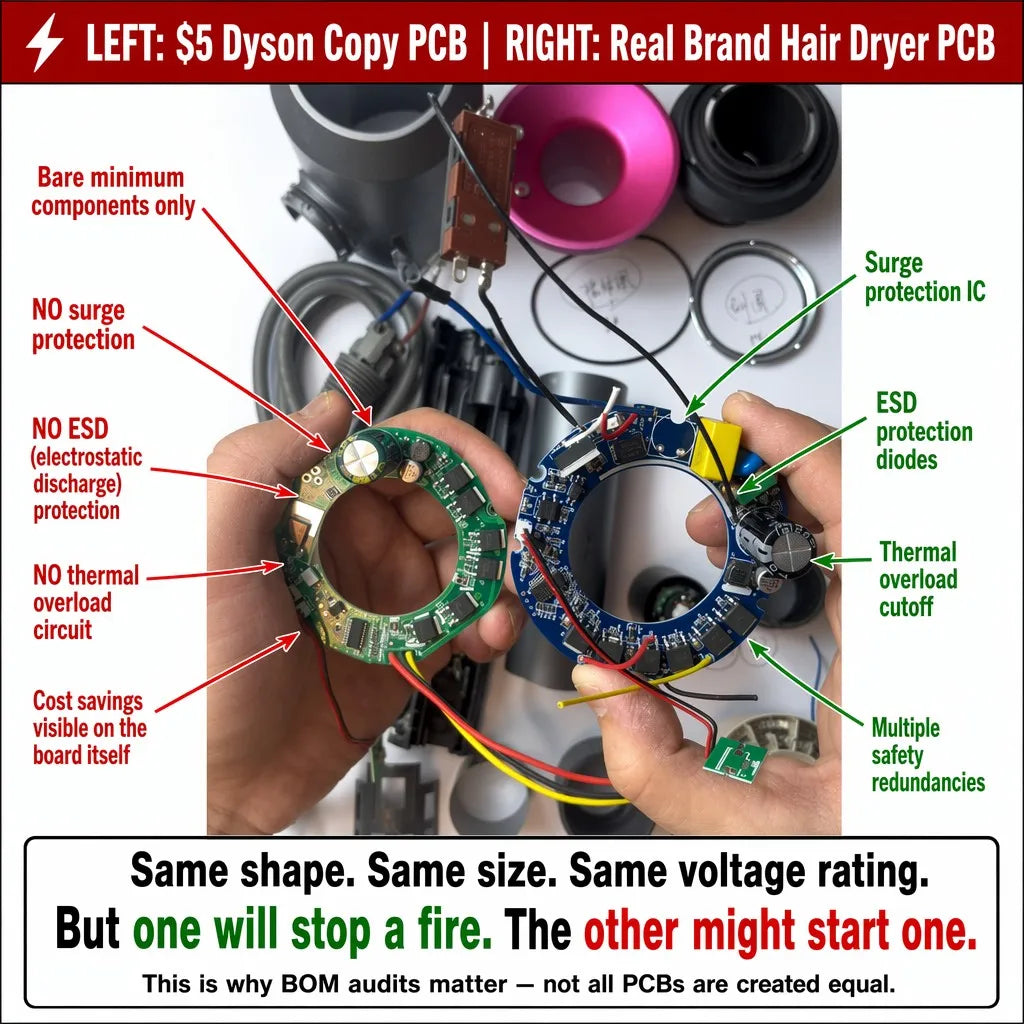 PCB Comparison