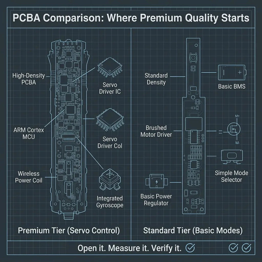 Electric Toothbrush PCB Comparison: High Density vs Standard