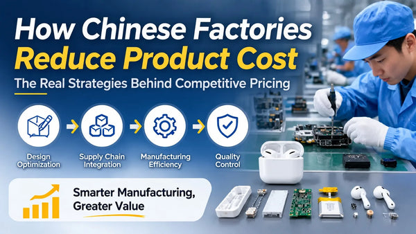 How Chinese Factories Reduce Product Cost: The Real Strategies Behind Competitive Pricing