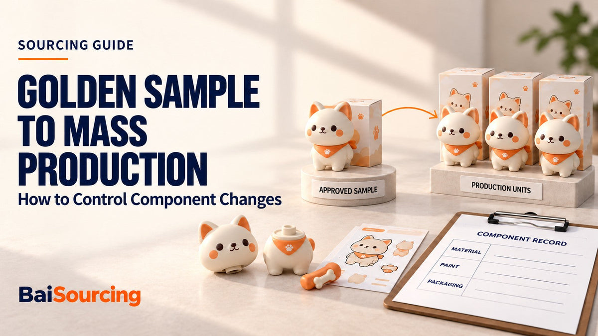 Golden Sample to Mass Production: How to Control Component Changes by BaiSourcing