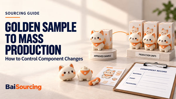 Golden Sample to Mass Production: How to Control Component Changes by BaiSourcing