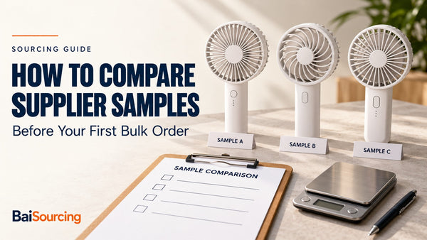 How to Compare Supplier Samples Before Your First Bulk Order