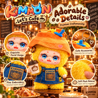 KIMMON Let's Cafe Series Blind Box Plush Toy Model MHB018 Cover
