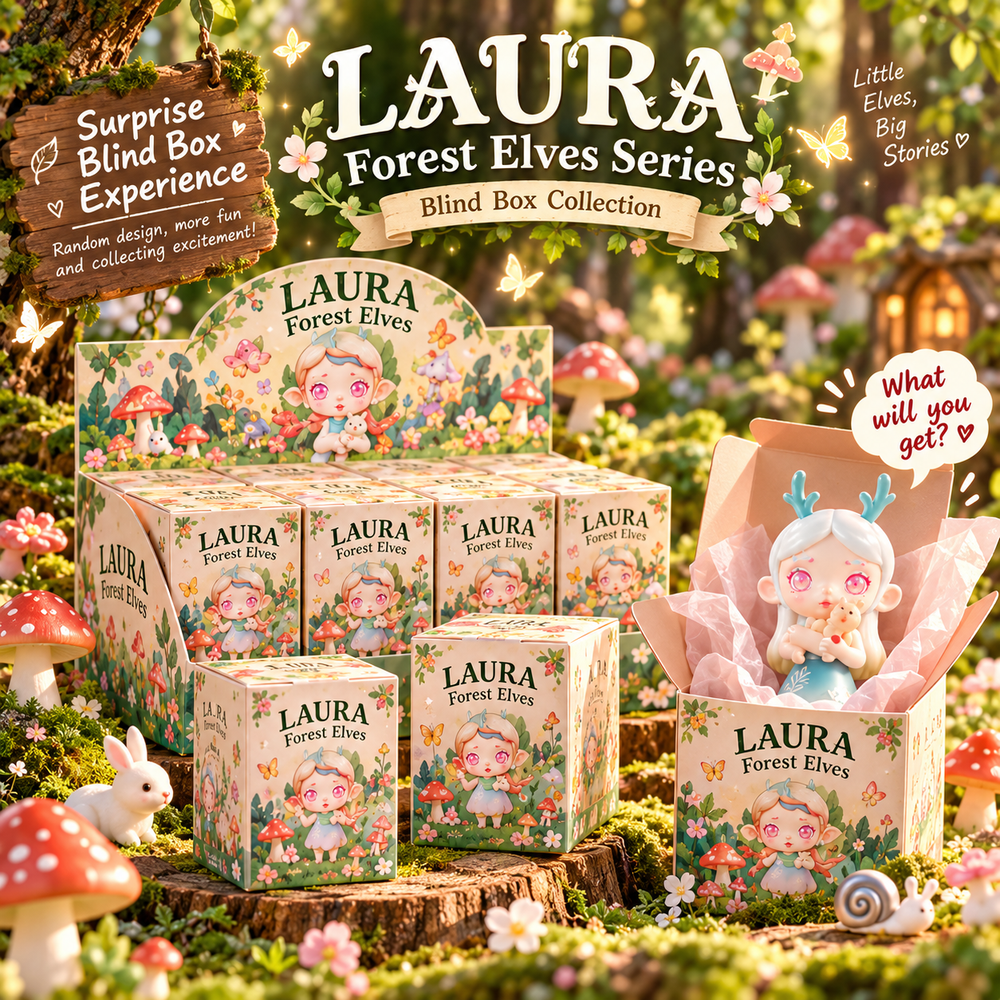 LAURA Forest Elves Series Blind Box Collectible Figure (Model: MHB015)