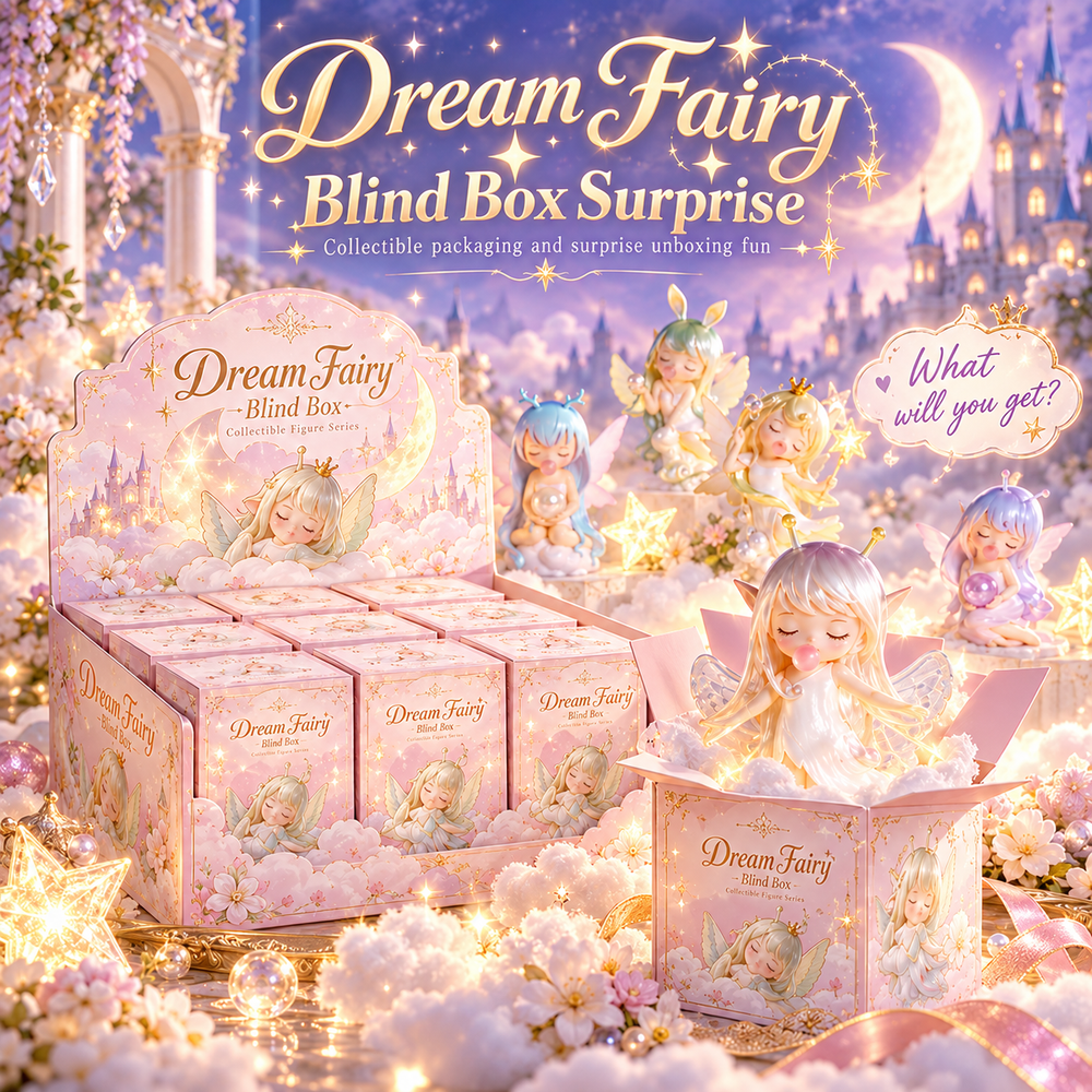 Dream Fairy Series Blind Box Collectible Toy (Model: MHB019)