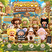 MONBOO Forest Town Series Blind Box Plush Toy Model MHB016 Cover
