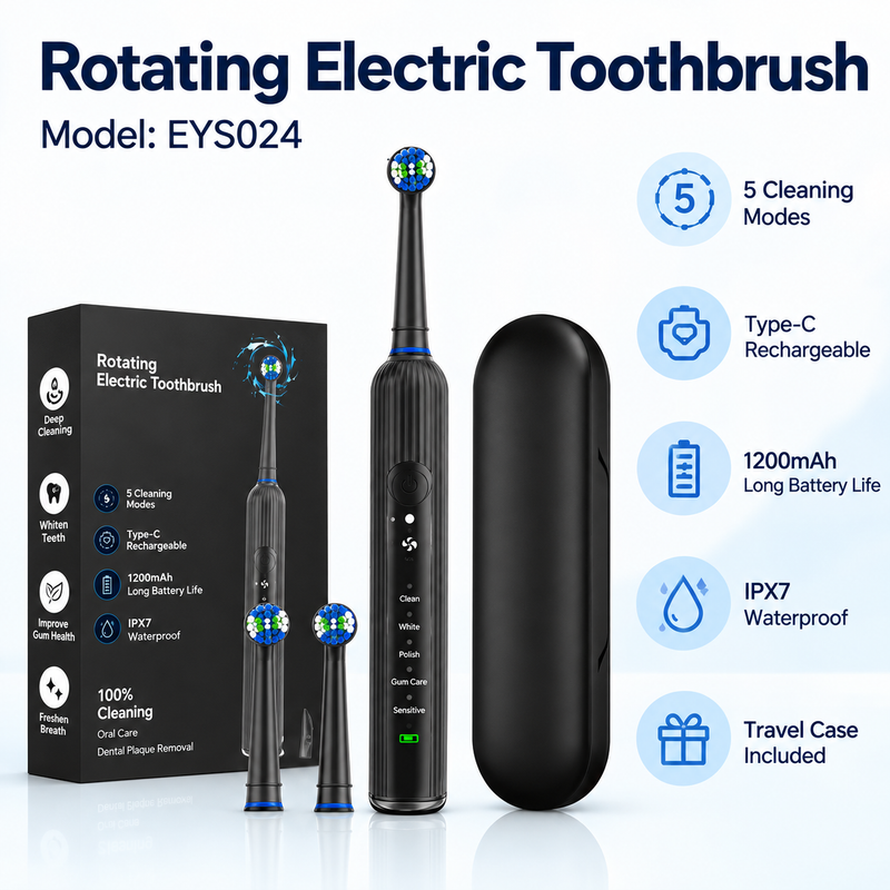Rotating Electric Toothbrush (Model: EYS024)