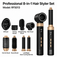 8-in-1 Premium Air Styler Model RFS013 Studio Shot
