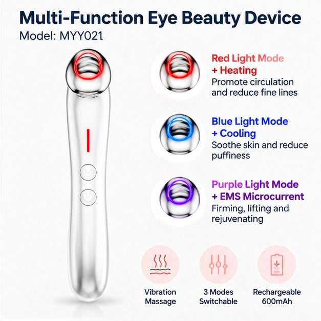 Dual-Temperature Eye Beauty Care Device (Model: MYY021)