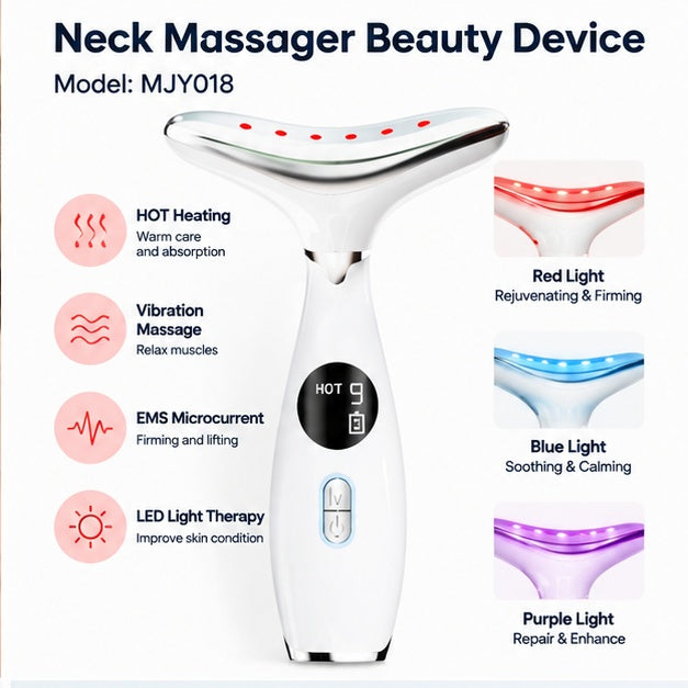 Neck & Face Beauty Massager (Model: MJY018)