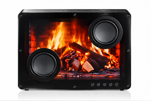 Fireplace Visual Ambient Bluetooth Speaker (Model: YXFA-005)
