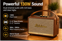 Portable Karaoke Speaker YXFA-004 130W Peak Power Acoustic Architecture