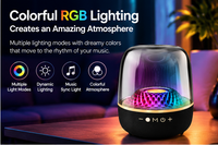 Portable RGB Bluetooth Speaker YXFA-002 Dynamic Multi-Color Ambient Light