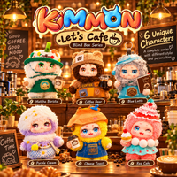 KIMMON Cafe Series Plush Figures Lineup