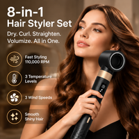 8-in-1 Premium Air Styler RFS013 Attachments