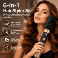 6-in-1 Multi-Function Air Styler RFS014 Attachments