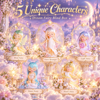 Dream Fairy 6 Elemental Characters Display