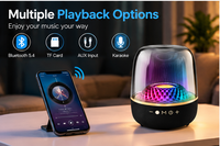Portable RGB Bluetooth Speaker YXFA-002 8000mAh Battery & 4-6h Runtime