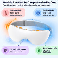 AMY023 Eye Massager Control and Details