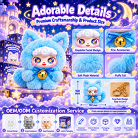 Meow Language Plush Texture and Bell Detail