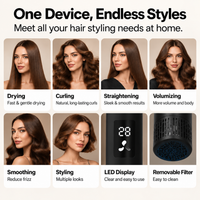 8-in-1 Premium Air Styler RFS013 Lifestyle