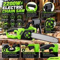 2200W Electric Chain Saw (Model: CYJ014) - Image 1