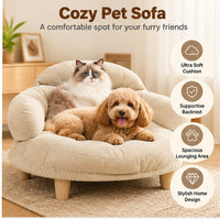 Cloud-Style Pet Sofa with Wraparound Bolsters (MPJ024) - product image 2