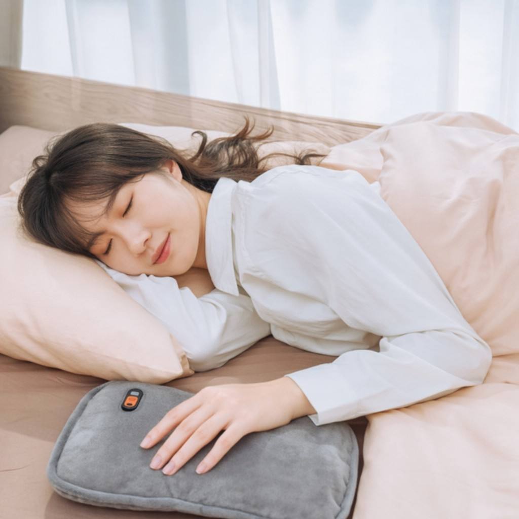 Plush Electric Heating Pad with Smart Control