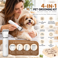 4-in-1 Rechargeable Pet Grooming Kit (TMQ011) - product image 1
