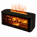 Black Flame Mist Diffuser with Mountain Landscape
