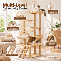 Multi-Level Cat Tree with Acrylic Hammocks (MPJ023) - product image 1