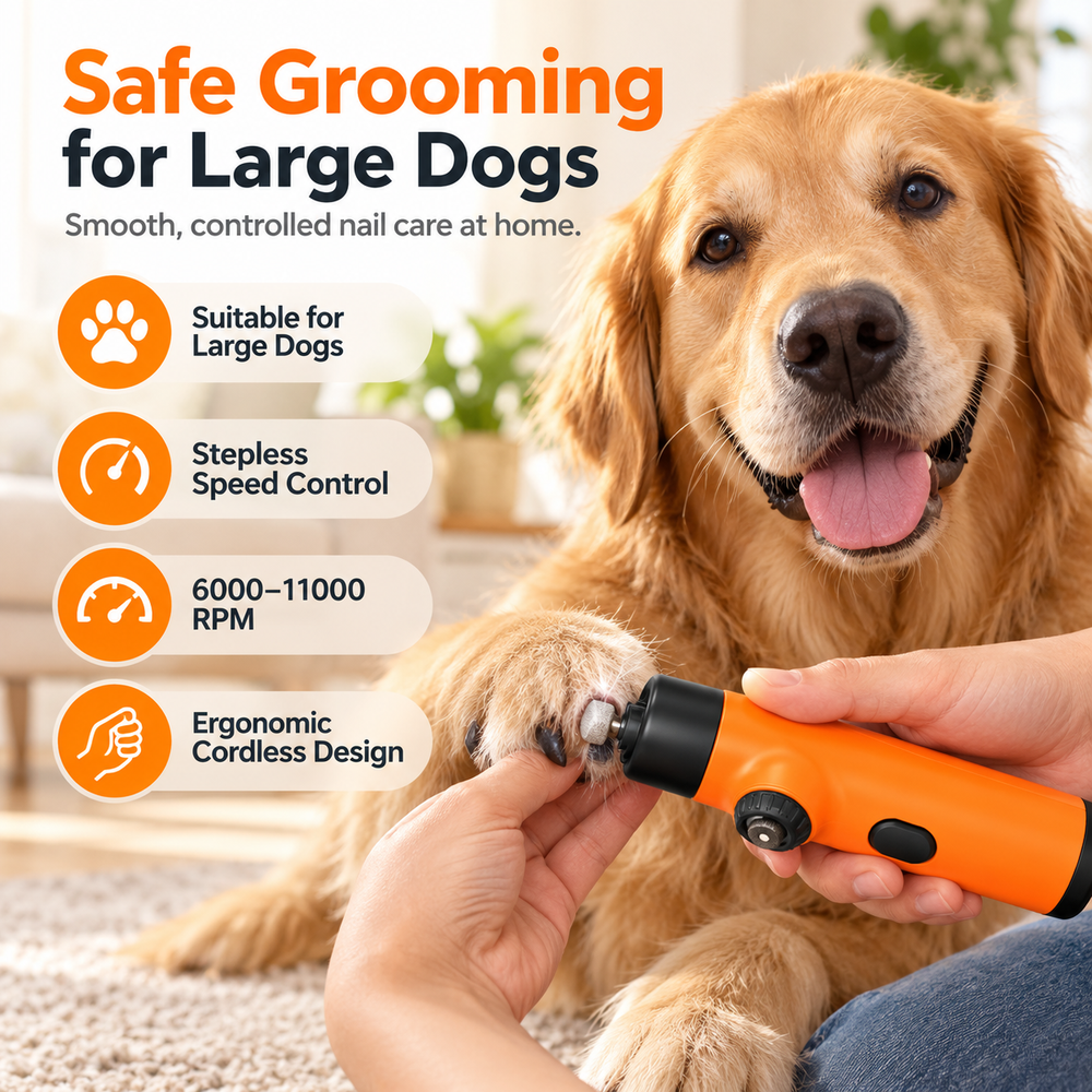 Rechargeable Cordless Pet Nail Grinder