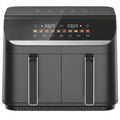 Dual-Basket Air Fryer - 10 Presets with DUAL Mode