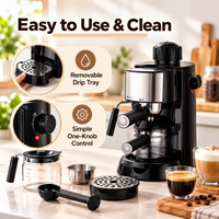 4-Cup Steam Espresso Machine - product image