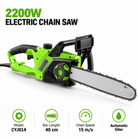 2200W Electric Chain Saw (Model: CYJ014) - Image 3