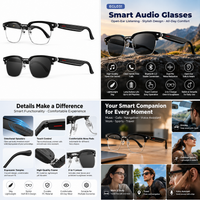 Bluetooth Smart Audio Glasses EGL031 semi-rim smart audio eyewear with open-ear speakers
