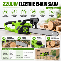 2200W Electric Chain Saw (Model: CYJ014) - Image 4