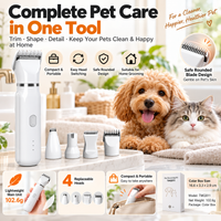 4-in-1 Rechargeable Pet Grooming Kit (TMQ011) - product image 2