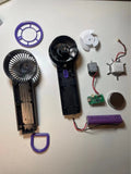 Handheld Cooling Fan - 3-Speed USB Rechargeable