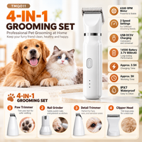 4-in-1 Rechargeable Pet Grooming Kit (TMQ011) - product image 3