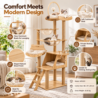 Multi-Level Cat Tree with Acrylic Hammocks (MPJ023) - product image 4
