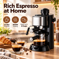 4-Cup Steam Espresso Machine - product image