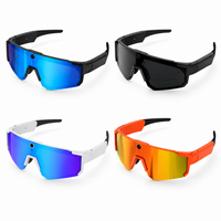 8MP Smart Camera Sports Glasses EGL033 colour options with mirrored and dark lens