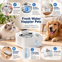 3.2L Cordless Sensor Pet Water Fountain (YSJ002) - product image 3