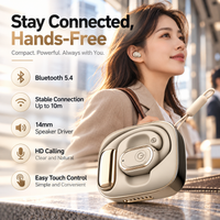 Single-Ear Bluetooth Earbud with Charging Case EEL041 with 300mAh USB-C charging case